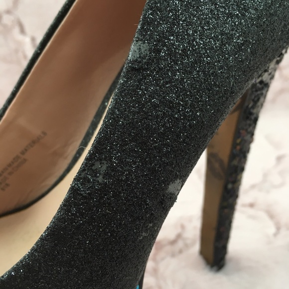 Betsey Johnson SEANN Glitter Heels - Picture 4 of 8